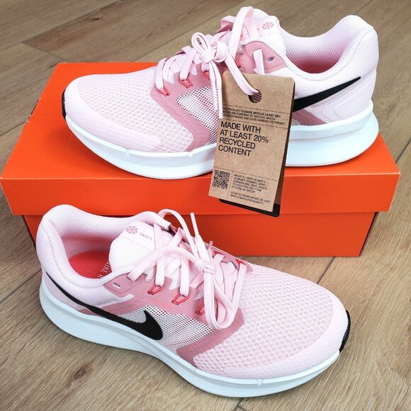 Nike Shoes - Nike Pink and Black Women's Athletic Running Shoes